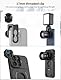 Handy Kamera Objektiv 75mm, ULANZI CL-003 Handy Makroobjektiv, 110x HD Vergrößerung, Kameraobjektiv Set mit 17mm Objektiv Clip Kompatibel mit iPhone Samsung Xiaomi Smartphones