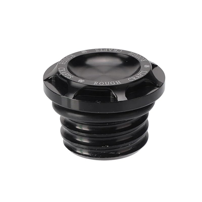 Bouchon de réservoir d'essence ventilé noir pour moto custom Sportster 883 1200