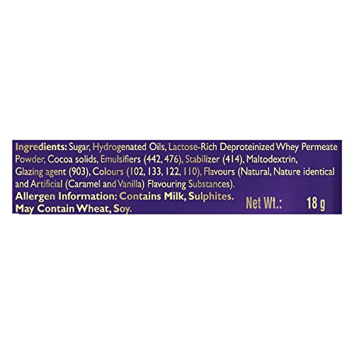 Image of Cadbury Dairy Milk Chocolate Shots, 18G - Pack Of 48, 864 Gram