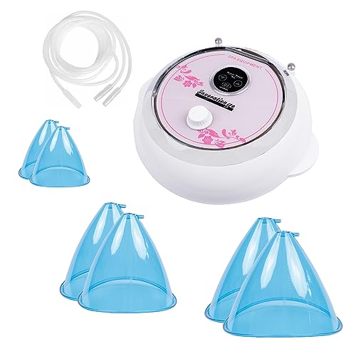 AIMENGXI Vacuum Therapy Machine, Cupping Therapy Sets, Multifunctional Cupping Scraping Massager, Body Shape Massage Machine with 3 Pairs Cups for Home Salon Use