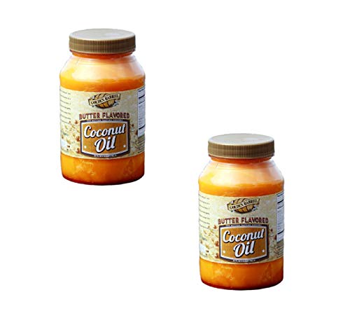 Golden Barrel Butter Flavored Coconut Oil (32 oz.) 2 Pack