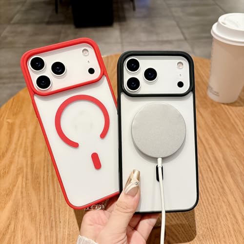 Coque iPhone 17 Pro Max transparente rigide premium et étui magnétique fin