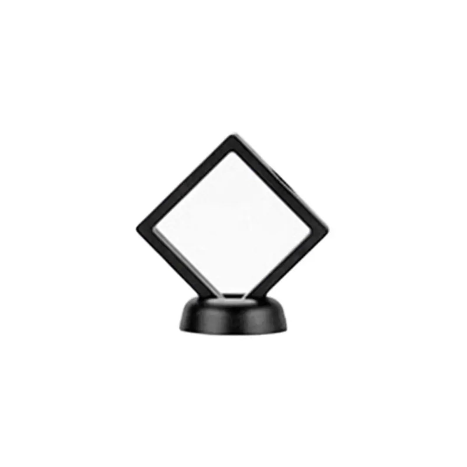 20pcs Floating Frame 3D Display Jewelry Box Suspension Storage PE Film Organizer Flexi Frames Holder For Earring Necklace Bracelet(7 * 7cm)