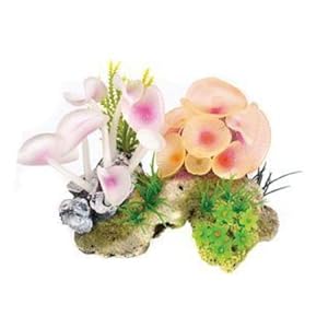 CLASSIC Polyresin Coral & Anemone Aquarium Decoration 12.5cm