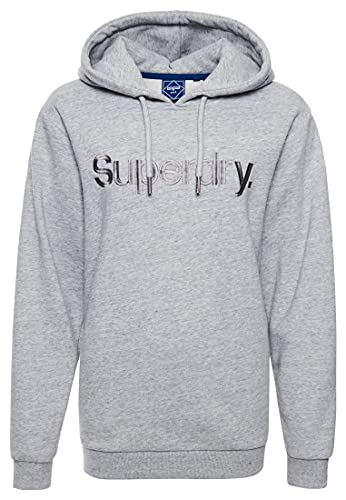 Superdry Damen CL Source Hood BB Hooded Sweatshirt, Athletic Grey Marl, M/L