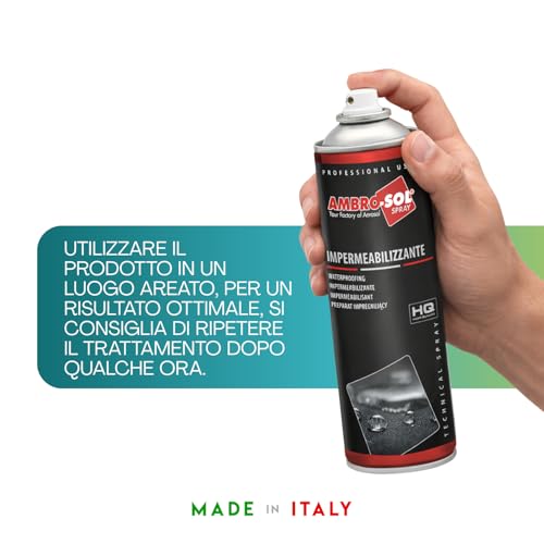 1 Bomboletta Di Impermeabilizzante Spray Da 500Ml, Idrorepellente, Anti Umidità Protettivo Per Tessuti Scarpe Ideale Nella Nautica, Campeggio E Casa - 3