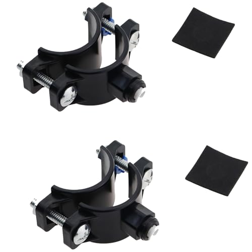 GZWZH 2PCS PVC Water Filter Fitting 1/4in Quick Connect Wastewater Clip Reverse Osmosis RO System Water Filter Drain Valve with Fixing Screws for Kitchen Wastewater Drainage Fixing Clip Black