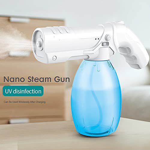 800Ml Ontsmettingsmiddel Mist Pistool Handheld Oplaadbare Nano Verstuiver Grote Capaciteit Elektrische Sproeier Mondstuk… - Image 4