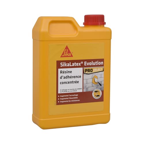 SikaLatex Evolution résine d'adhérence prête à l'emploi anti-fissuration 2L