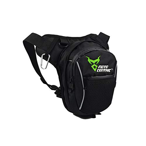 Oddity Inc. Rareza Negro Moda Motocicleta Gota Pierna Bolsa Nylon Impermeable Moto Bolsas Motocicleta Moto Bolsa Al Aire Libre Casual Bolsa de Cintura