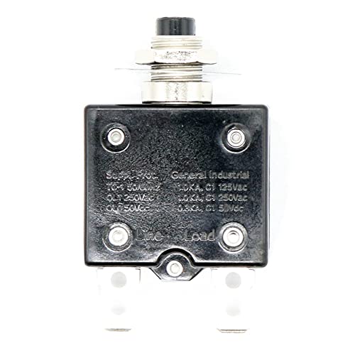 Disyuntor de panel 5A 12V con reinicio térmico automático y protección estanca kit de 5 7