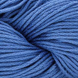 Tahki YarnsCotton Classic Yarn - 100% Cotton - 107yds (98m)/ 1.76oz (50g) - DK Light Worsted - Dark French Blue Color - for Crochet, Knitting Blankets, Garments & Accessories - Smooth Finish