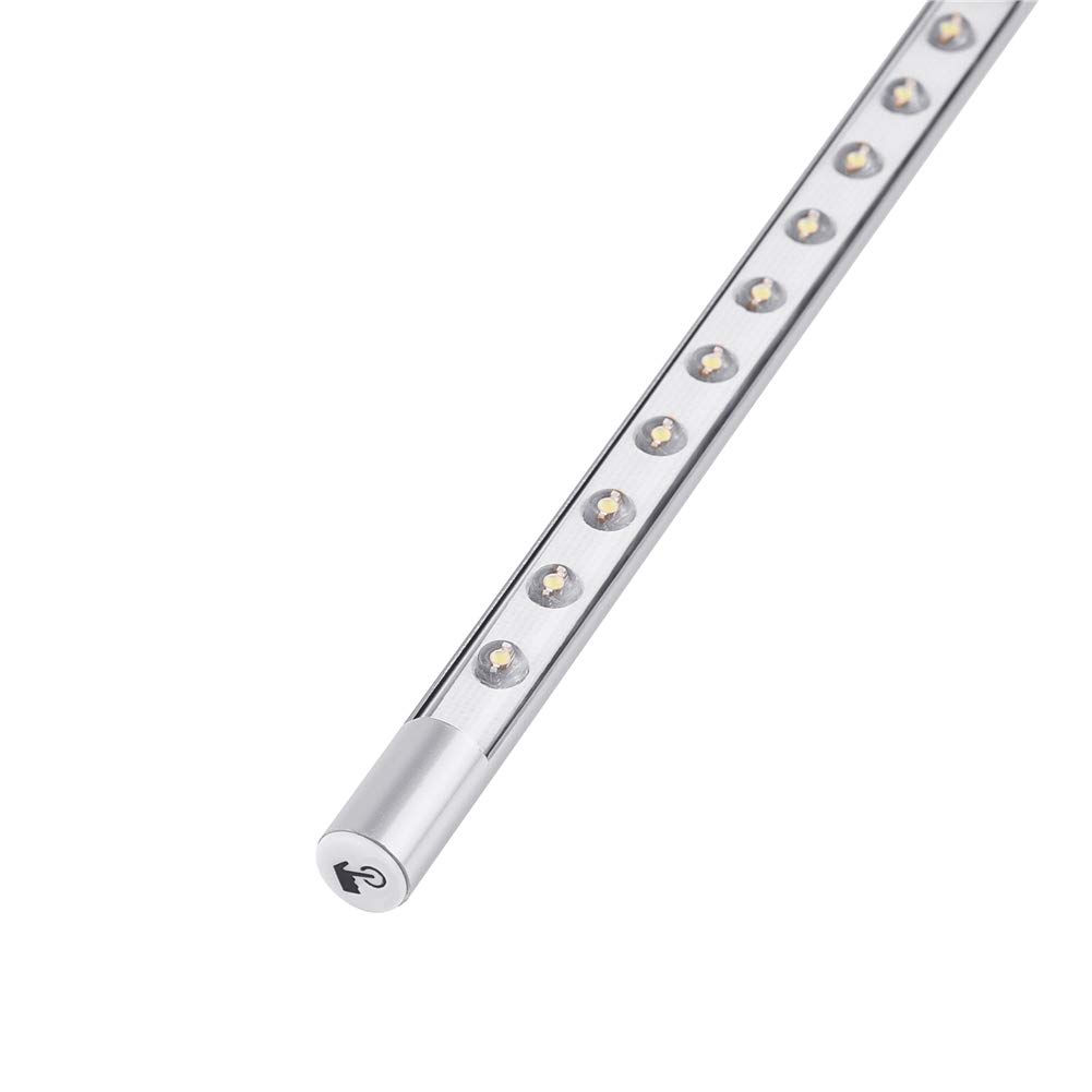 ciciglow Lampada per Laptop, Luce per Tastiera USB Portatile 10 Pezzi Lampada a LED Blubs Light 1W per PC/Laptop/Computer(d'Argento)