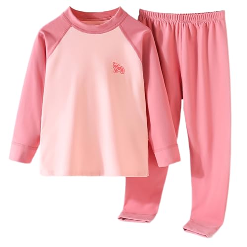 Thermal Underwear Set For Kids Girls Boys 𝐏ajamas Sets Soft Comfy Long Sleeve Tops Pants Fall Winter Clothes