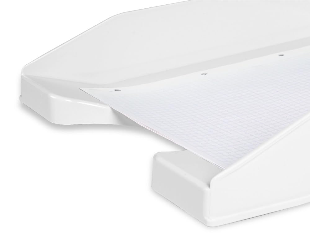Ecogreen Office Paper Bandejas de Oficina Apilables 6 Piezas Organizador Escritorio Blanco Pastel