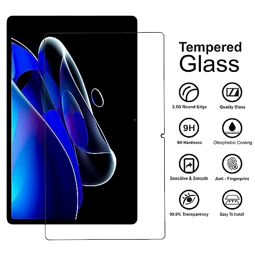 Image of Anti-Scratch & Smudge Proof Tempered Glass Screen Protector for Realme Pad X 11 inch Tablet