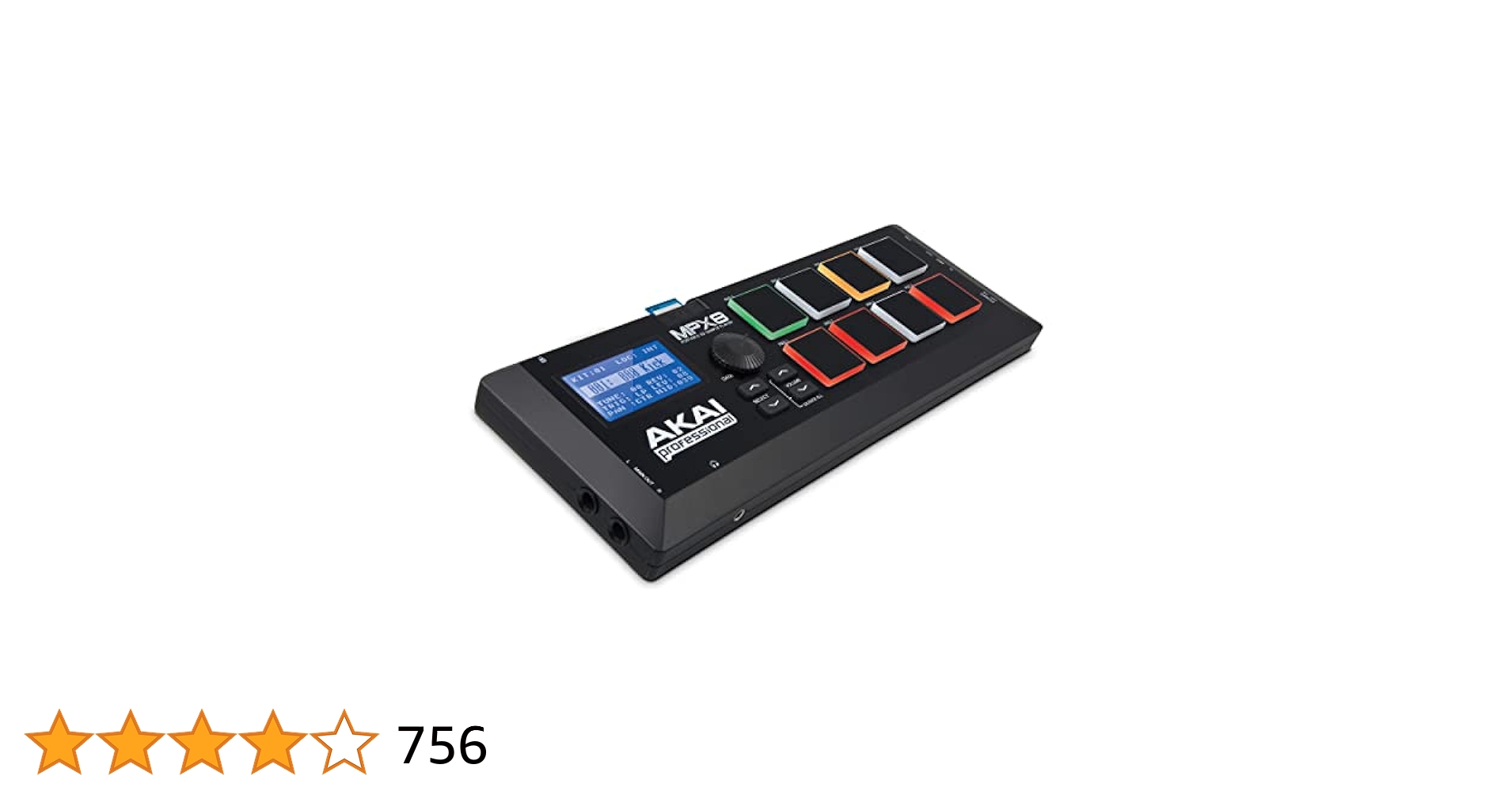 配信機器・PA機器・レコーディング機器 MPX8 Amazon | Akai Professional(アカイプロ) サンプラー 8パッド SD
