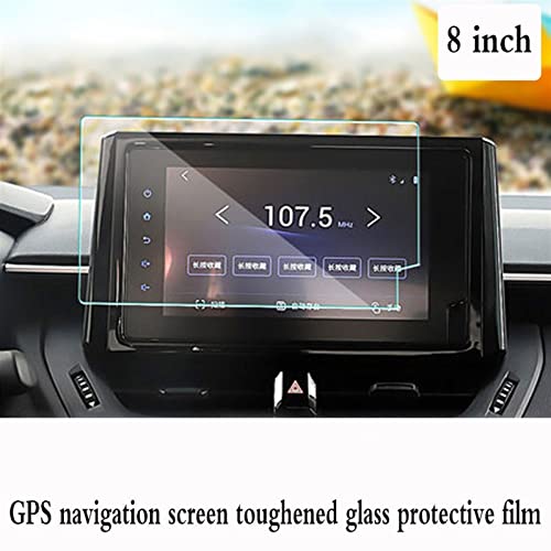Protector de pantalla para Toyota Corolla 2017-2021 vidrio templado de control central 4