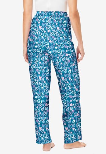 Dreams & Co. Plus Size Knit Sleep Pant2