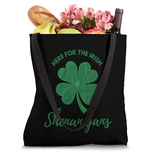 Bolso tote Shamrock Shenanigans con trébol irlandés miniatura 4