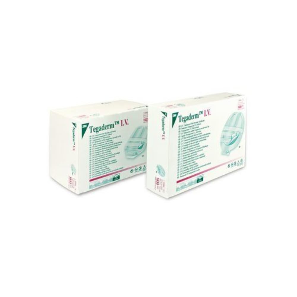 3M™ Tegaderm™ I.V. 7 x 8,5 cm - 100 unidades | Paquete (100 unidades)