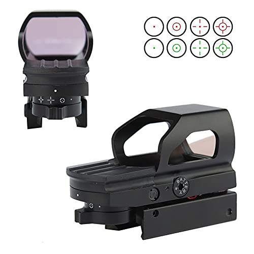 Red & Green Dot Sight 4 reticoli Reflex Sight ON &...
