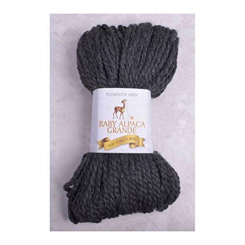 Baby Alpaca Grande Yarn: #403 Charcoal Grey