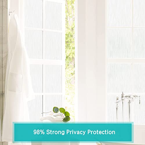 Película de ventana blackout Coavas blanca 35.4 x 78.7 pulg miniatura 4