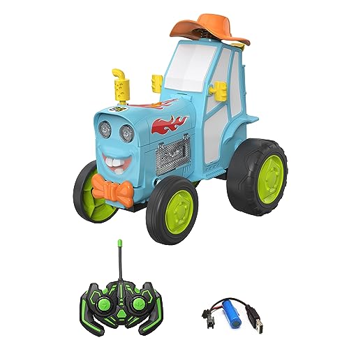 Goolsky Ferngesteuertes Auto, ferngesteuertes verrücktes springendes Auto, tanzendes Autospielzeug mit Musiklichtern, Weihnachtsgeburtstagsgeschenk für Kinder