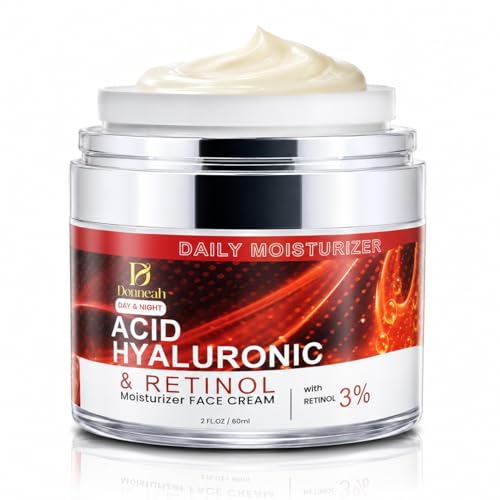 Anti-Aging Face Moisturizer with Retinol with Hyaluronic Acid & C...