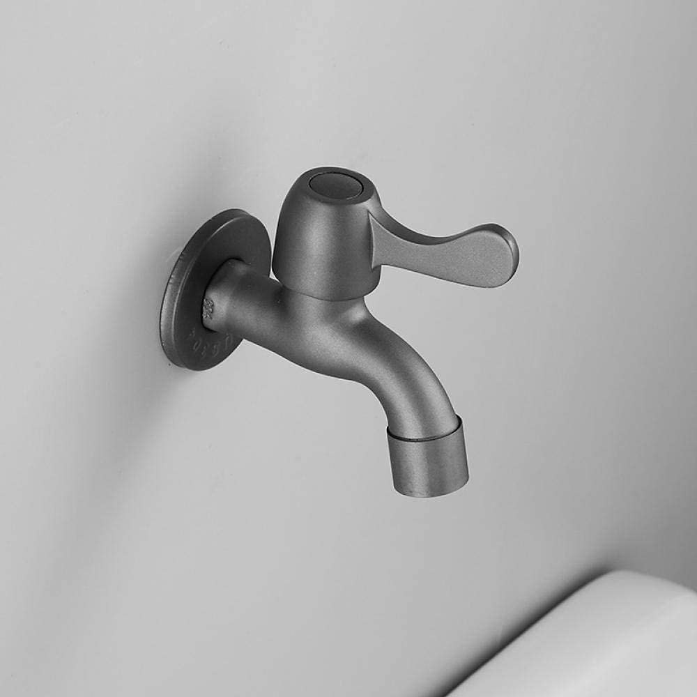 Rubinetti, Rubinetto da Cucina in Acciaio Inossidabile Grigio per lavabo da Giardino Decorazione in Stile WC 5 Comfortable Anniversary