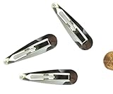 HipGirl Metal Snap Hair Clips/Barrettes