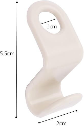 Miniatura 3 de Spotlip Ganchos de conector para colgar ropa, 60 unidades, organizador de armario, perchas para ahorrar espacio para ropa, perchas resistentes
