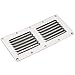 Amarine Made Stainless Steel Stamped Louvered Vent - Rectangular Marine Vents 4-1/2