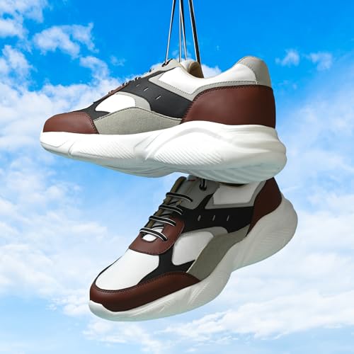 Image of Cruiser Mens Fashion Chunky Shoes|Bold & Trendy Design | Lightweight & Comfortable with Cushioned Insole | Men's Chunky Sneakers with Attitude |Perfect for Streetwear & Casual Outfits (Fleix)
