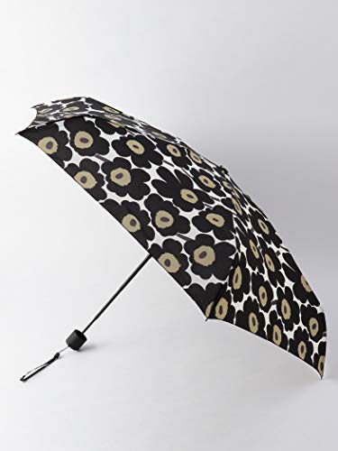 [ビューティ&ユース] marimekko UNIKKO 折り畳み傘  ブラック 