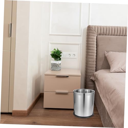 Bote de basura de acero inoxidable para baño 13 gal miniatura 5