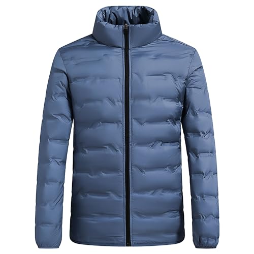 Manteau d'hiver coupe-vent homme matelassé pour bloquer le froid