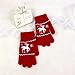 EMASDGEY Soft & Comfortable Warm Gloves Cute Deer Fashionable Knitted Cartoon 1 Pair for Autumn Winter Deer Gloves Autum