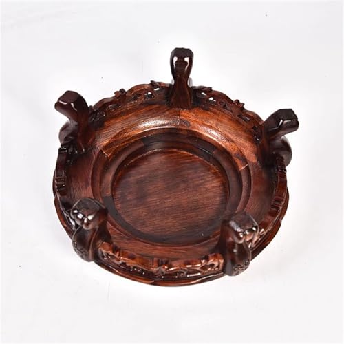 Support de présentation en bois de style rétro chinois pour objets précieux - 5