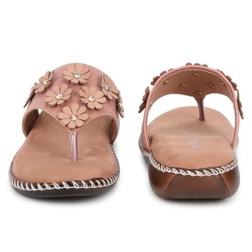 Image of ORTHO JOY doctor Fancy Footwear for women || Orthopedic Women's Fancy Slipper /Sandal For Women
