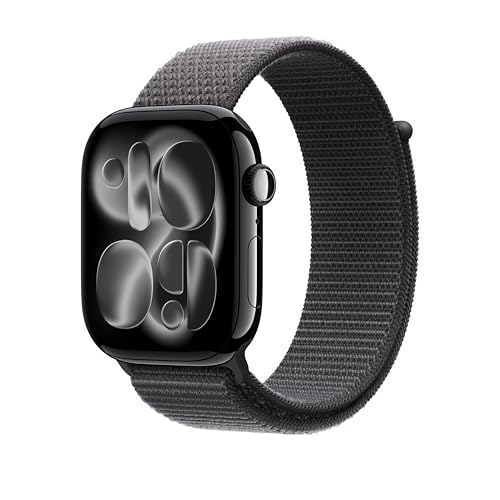 Apple Watch Band - Sport Loop - 46mm - Dark Grey - Extra Large by Apple - Image 2