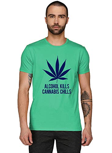 Image of ADRO Men's Solid Regular Fit T-Shirt