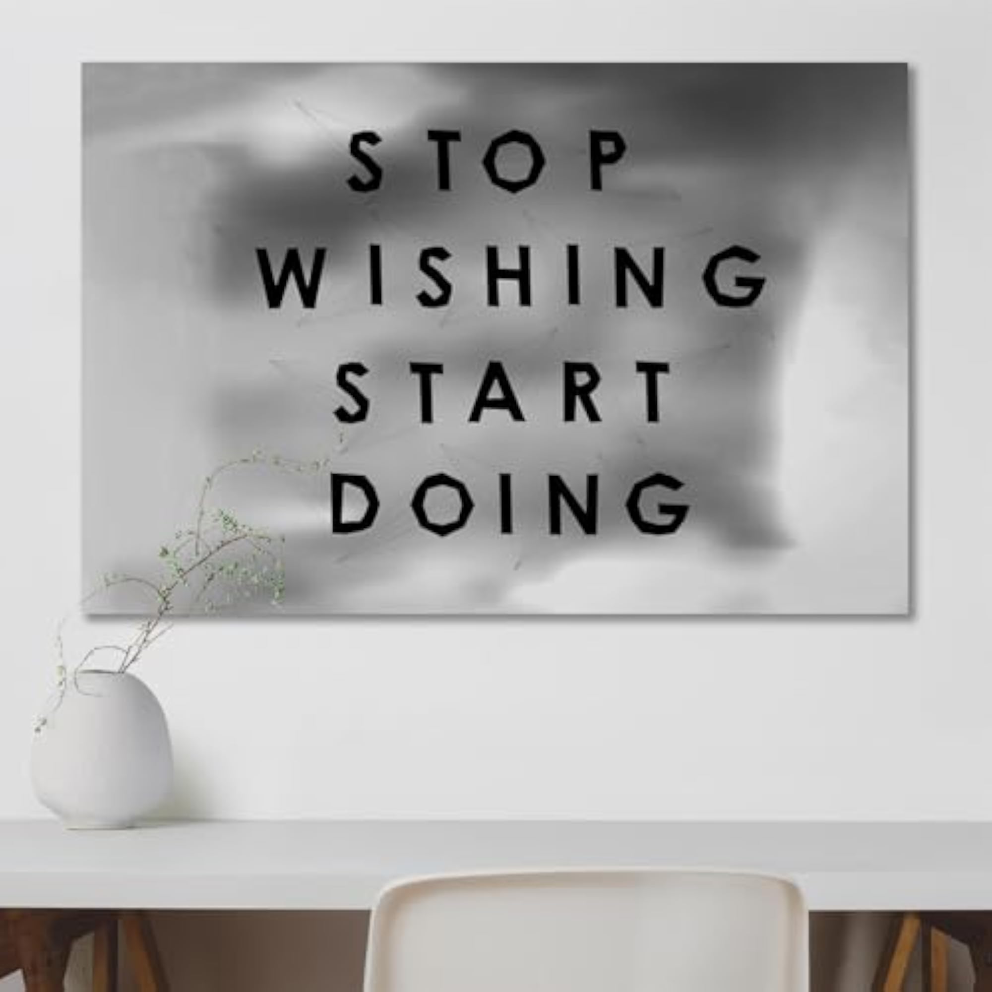 Typographical Galaxy Design D4 | Peel & Stick Vinyl Wall Sticker