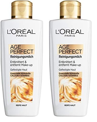 L'oréal Paris Age Perfect Reinigungsmilch, 2er Pack(1 X 200 Ml)