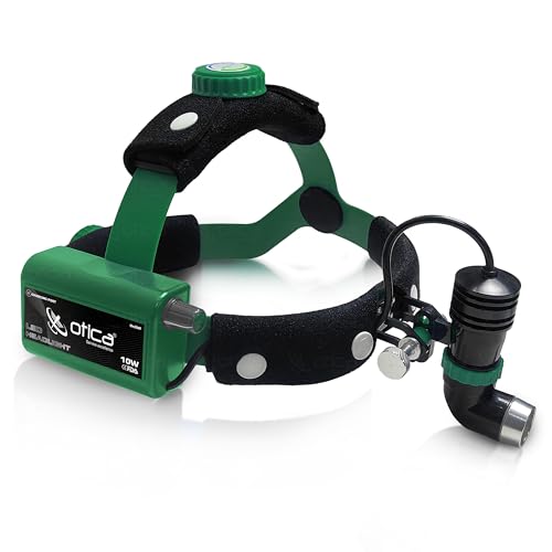 Image of OTICA 10 Watt ENT Surgical LED Headlight for Doctors Hospital and Multi Purpose (Non-Adjustable Focus of Light)