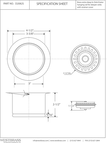 Colador con collar extra profundo para fregadero miniatura 5