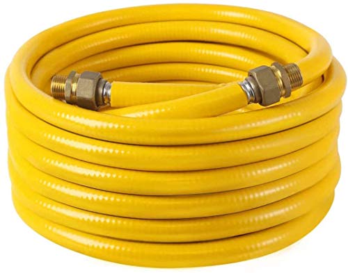 3/4" Tubing Pipe KIT 150ft,Corrugated Stainless Steel Tubing with 2 Male Fittings (150FT) 3/4" Tubing Pipe KIT 150ft,Corrugated Stainless Steel Tubing with 2 Male Fittings (150FT)