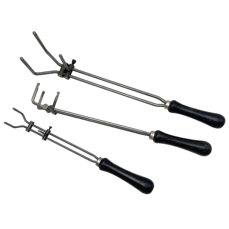 Tiegelzange for Goldschmelzöfen – Robustes Klemmwerkzeug for die Schmuckherstellung und Nichteisenmetalle(L)