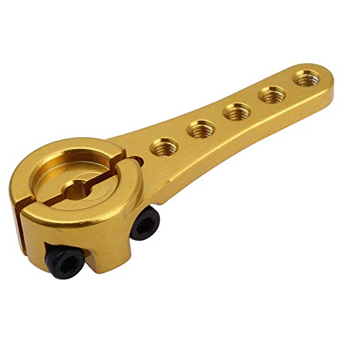 Aluminum 25T Servo Horn Steering Clamping Arm For Futaba Savox Power Hd Axial Xcore Hsp 1/8 1/10 Rc Crawler Motor #TOP3